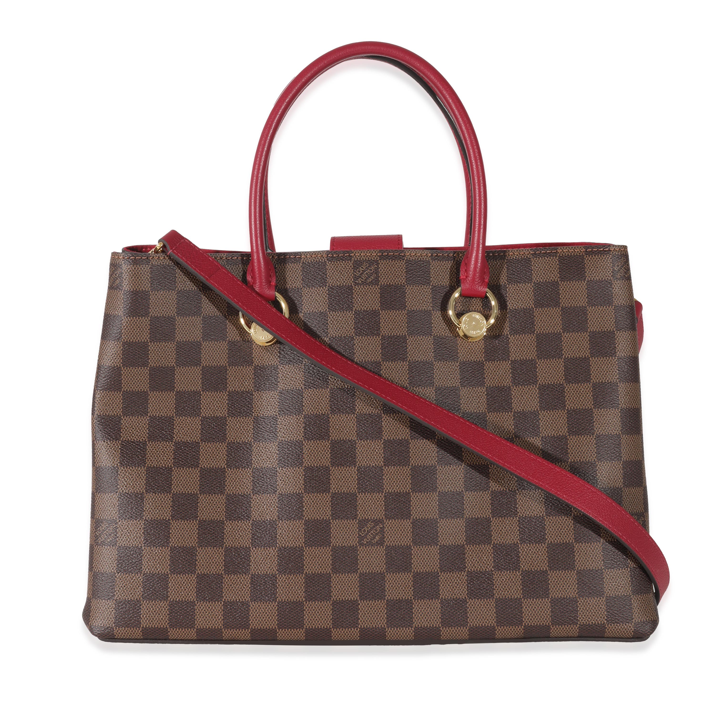 Louis Vuitton Damier Ebene Canvas LV Riverside Tote In Excellent Condition For Sale In New York, NY