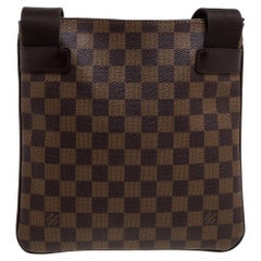 Louis Vuitton Damier Ebene Canvas Melville Pochette Bag