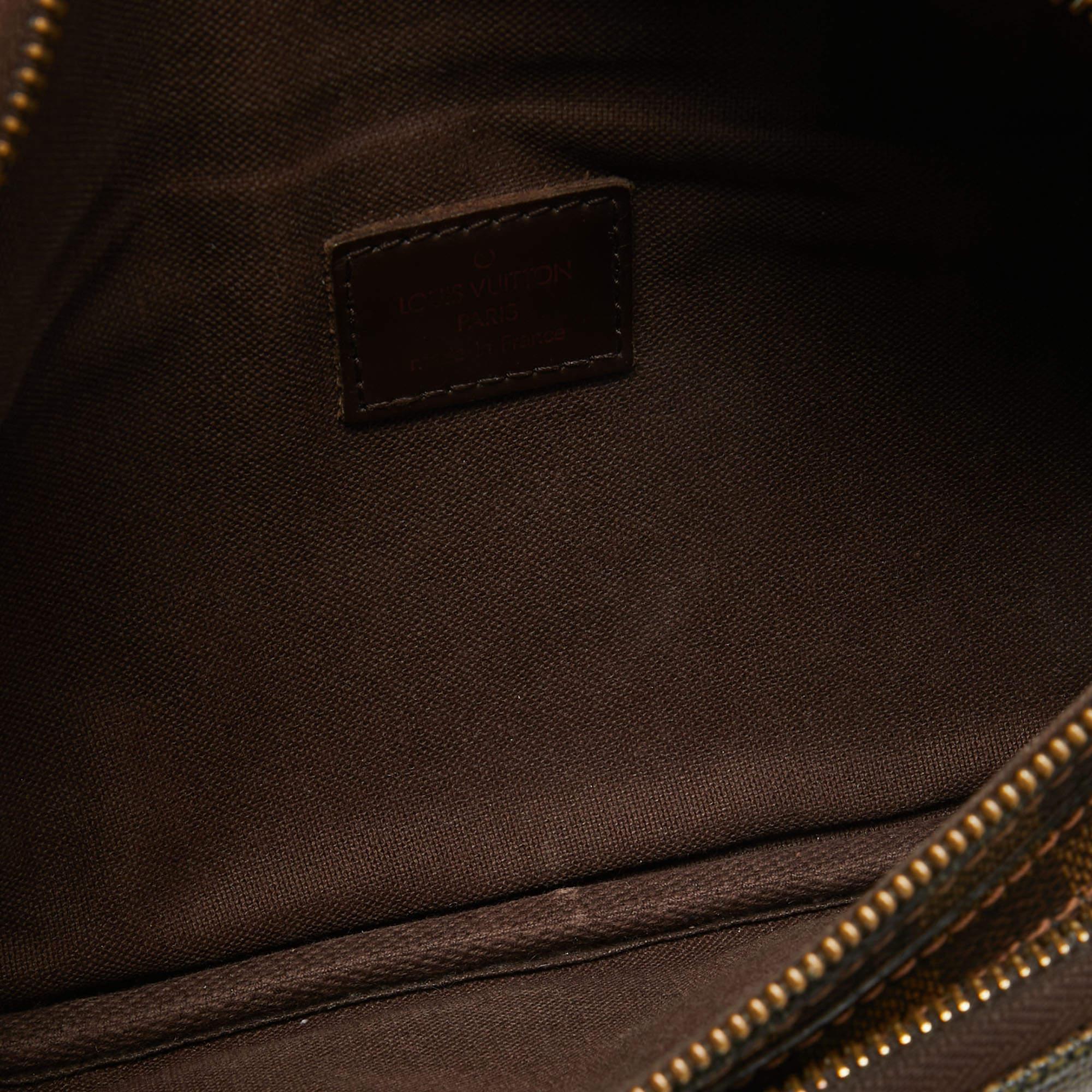Louis Vuitton Damier Ebene Canvas Merville Belt Bag In Good Condition In Dubai, Al Qouz 2