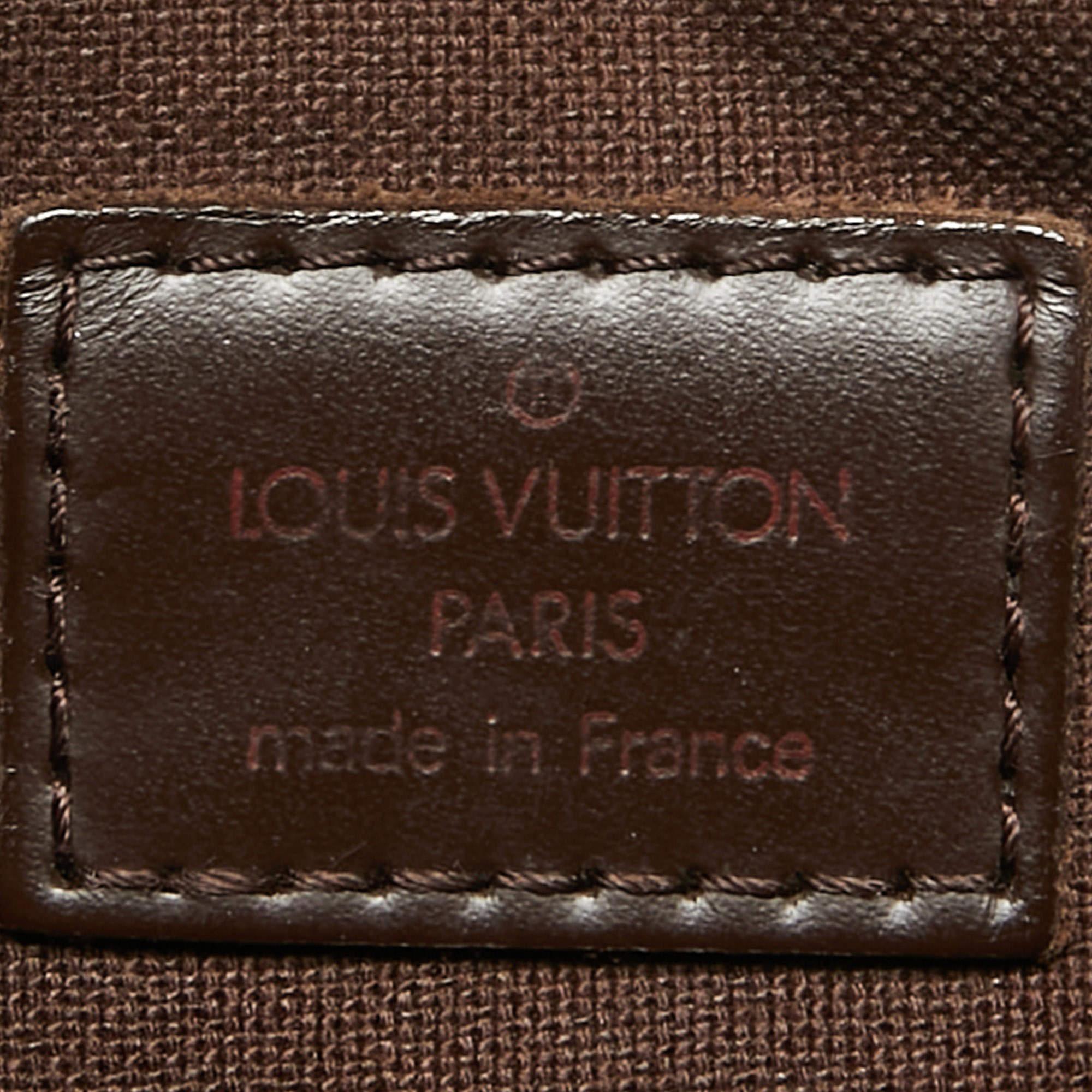 Men's Louis Vuitton Damier Ebene Canvas Merville Belt Bag