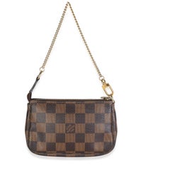 Louis Vuitton Damier Ebene Canvas Mini Pochette Accessoires