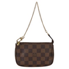 Louis Vuitton Damier Ebene Canvas Mini Pochette Accessoires