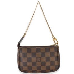 Louis Vuitton Damier Ebene Canvas Mini Pochette Accessories