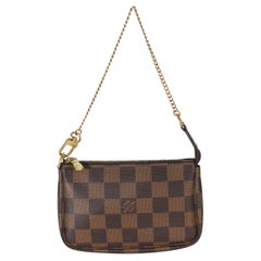 Louis Vuitton Damier Ebene Canvas Mini Pochette Accessories