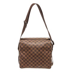 Louis Vuitton Damier Ebene Canvas Naviglio Shoulder Bag