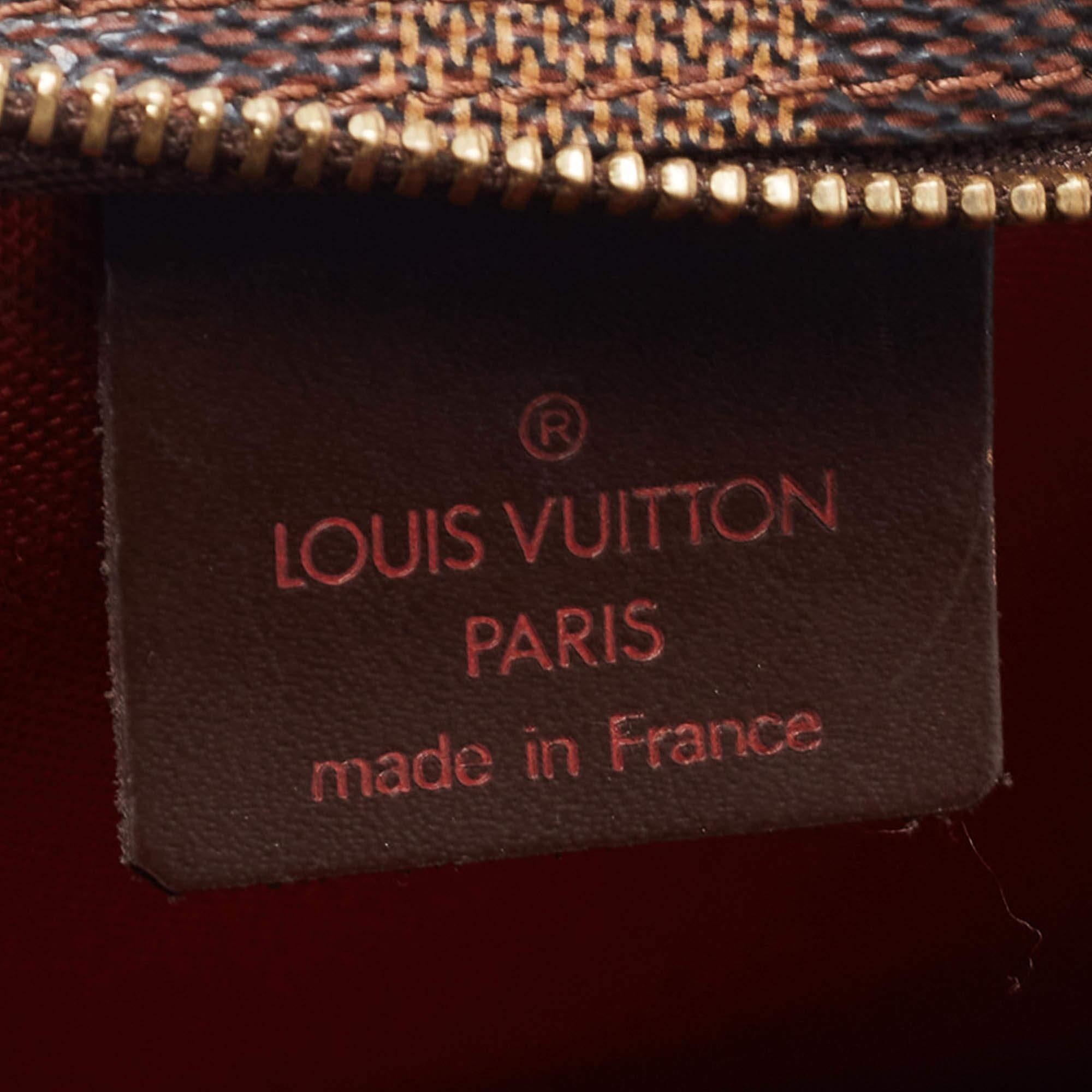 Louis Vuitton Damier Ebene Canvas Navona Pochette Accessoires Bag 7