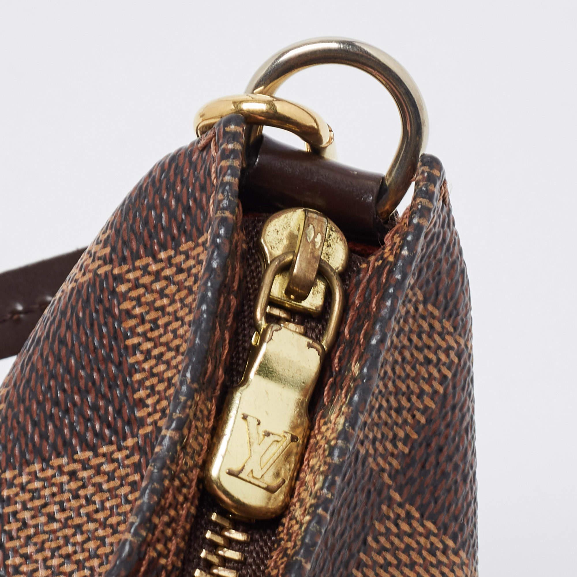 Louis Vuitton Damier Ebene Canvas Navona Pochette Accessoires Bag 13