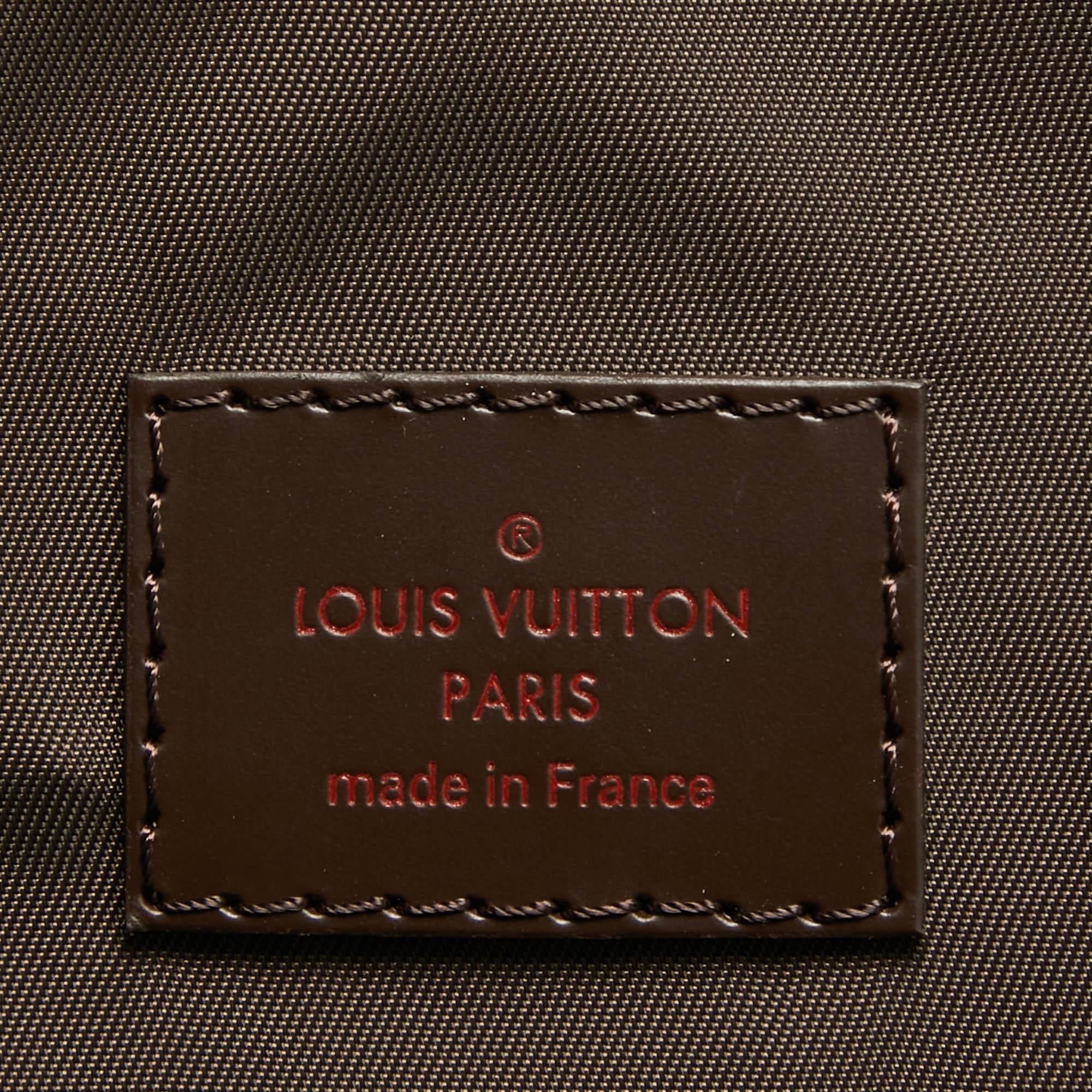 Louis Vuitton Damier Ebene Canvas Neo Eole 65 Rolling Duffle Bag 6