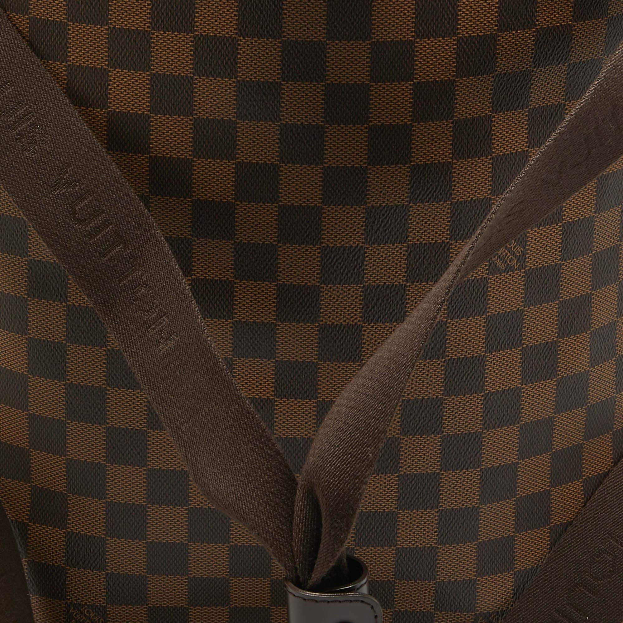 Louis Vuitton Damier Ebene Canvas Neo Eole 65 Rolling Duffle Bag 2