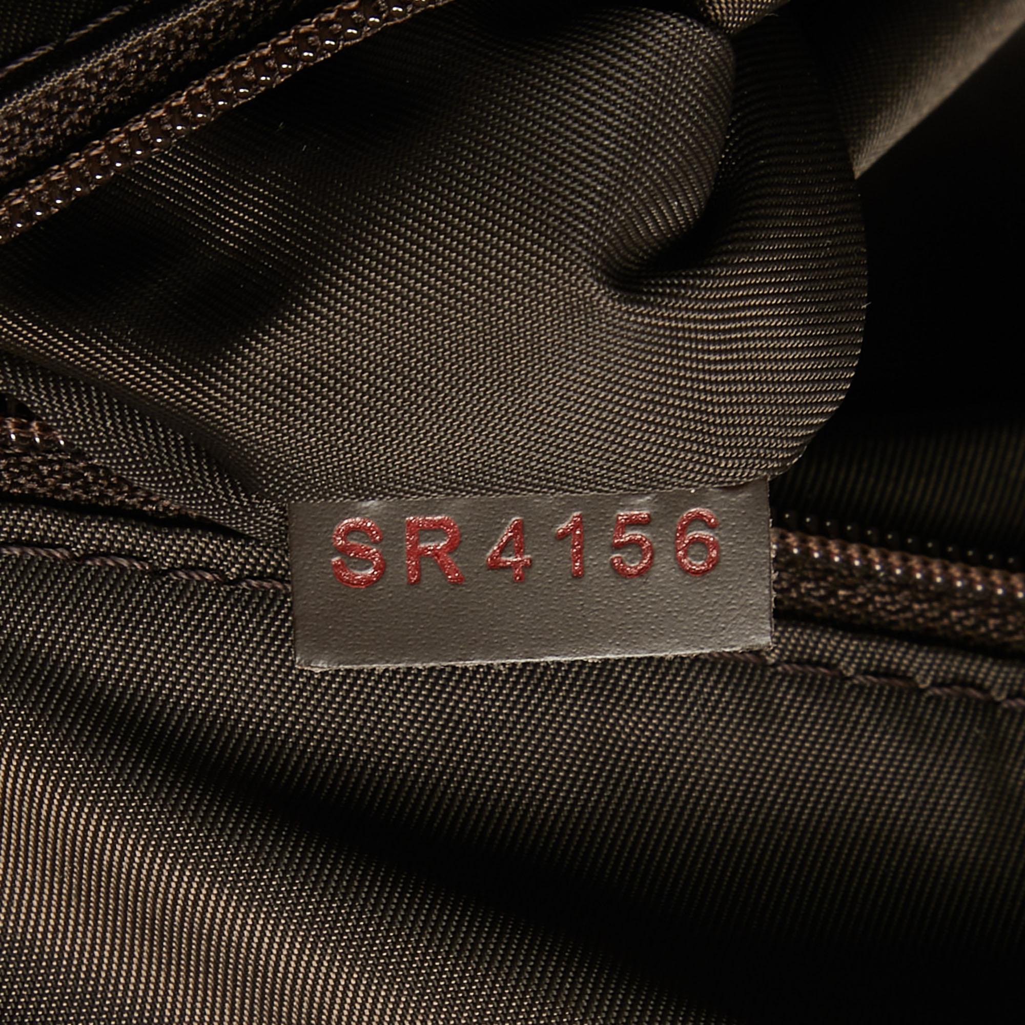 Louis Vuitton Damier Ebene Canvas Neo Eole 65 Rolling Duffle Bag 5