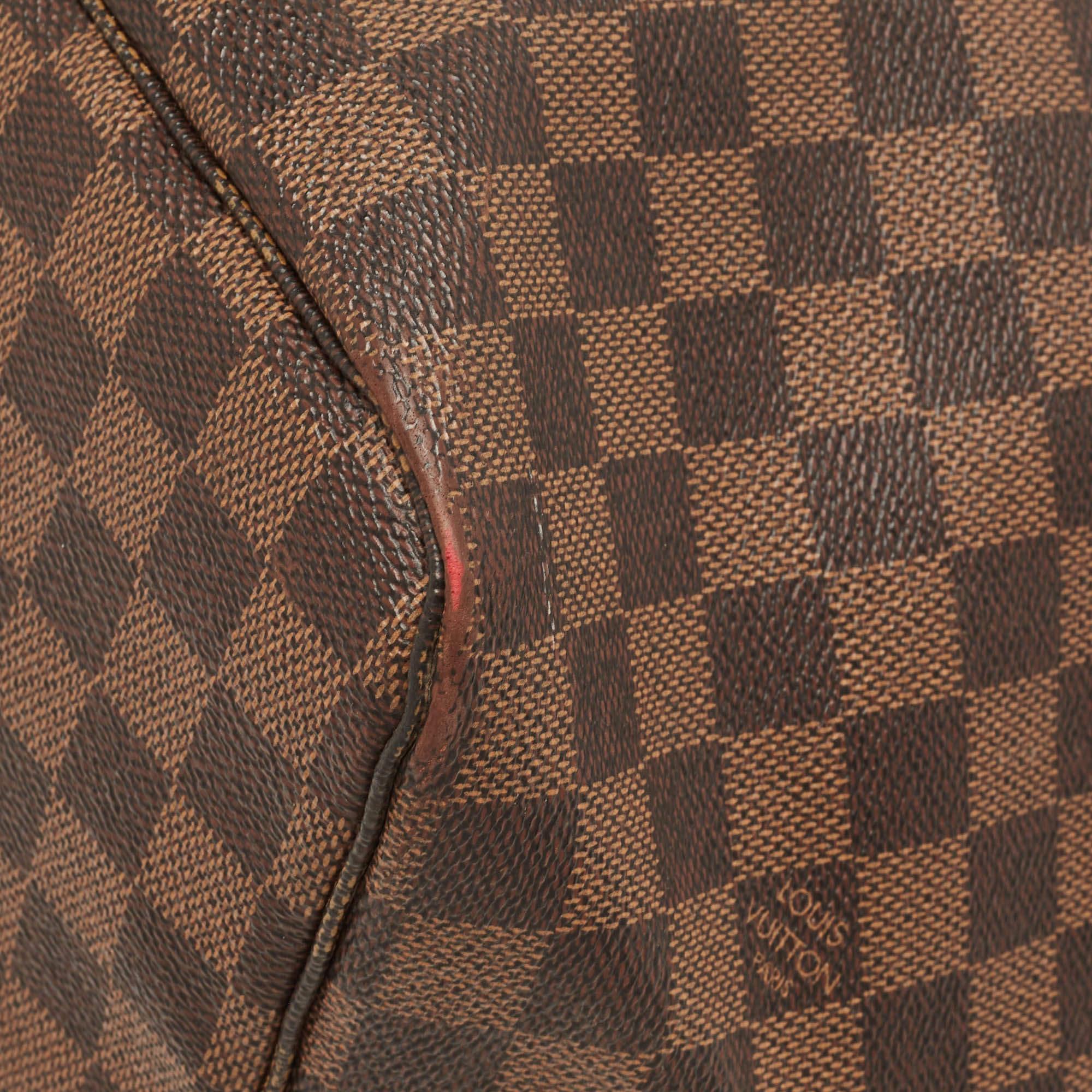 Louis Vuitton Damier Ebene Canvas Neverfull GM Bag 10
