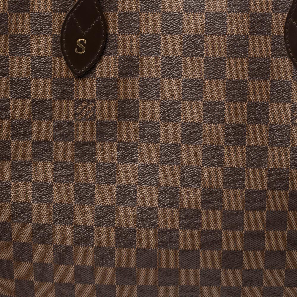 Louis Vuitton Damier Ebene Canvas Neverfull GM Bag 1