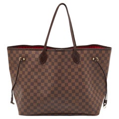 Louis Vuitton Damier Ebene Canvas Neverfull GM Bag