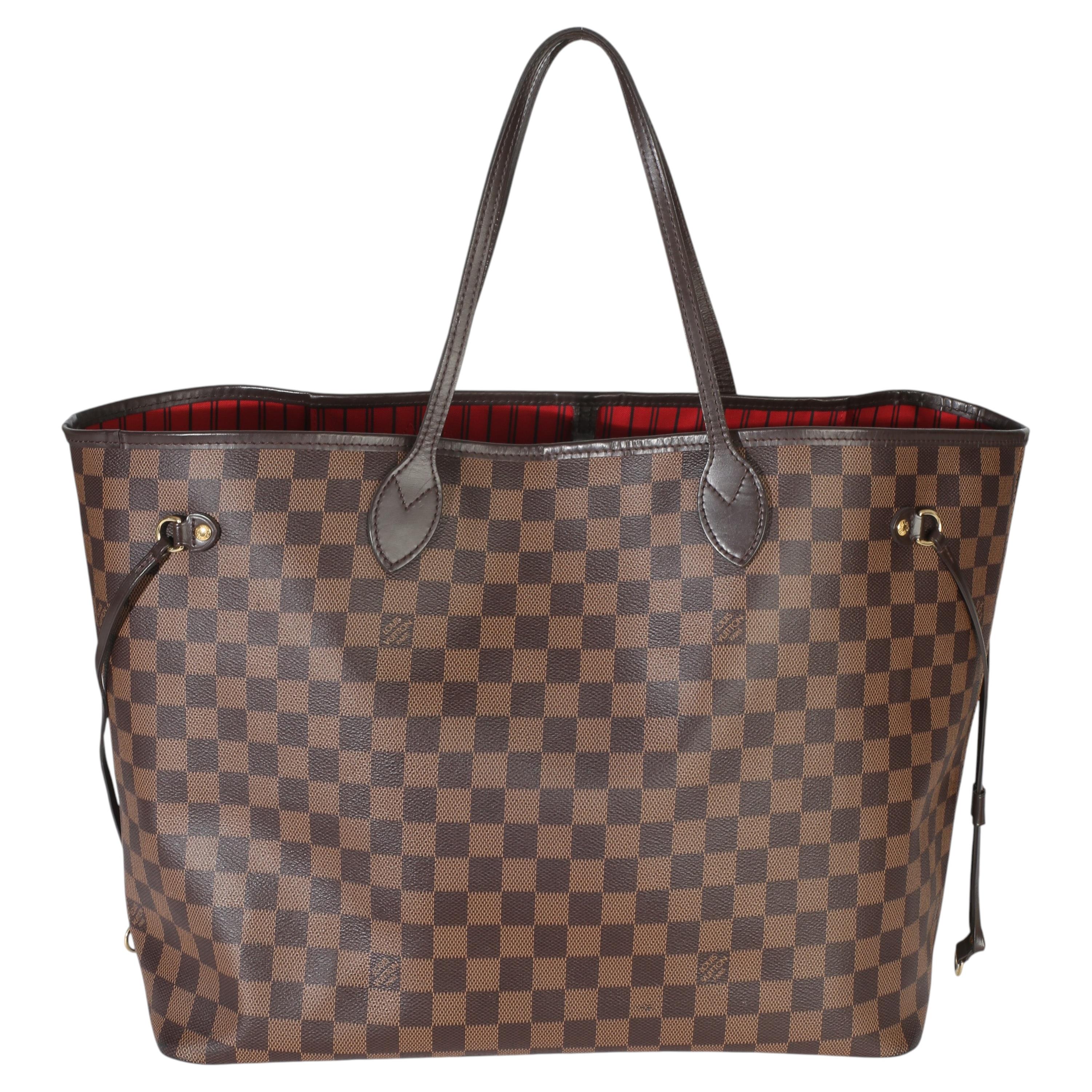 Louis Vuitton Damier Ebene Canvas Neverfull GM