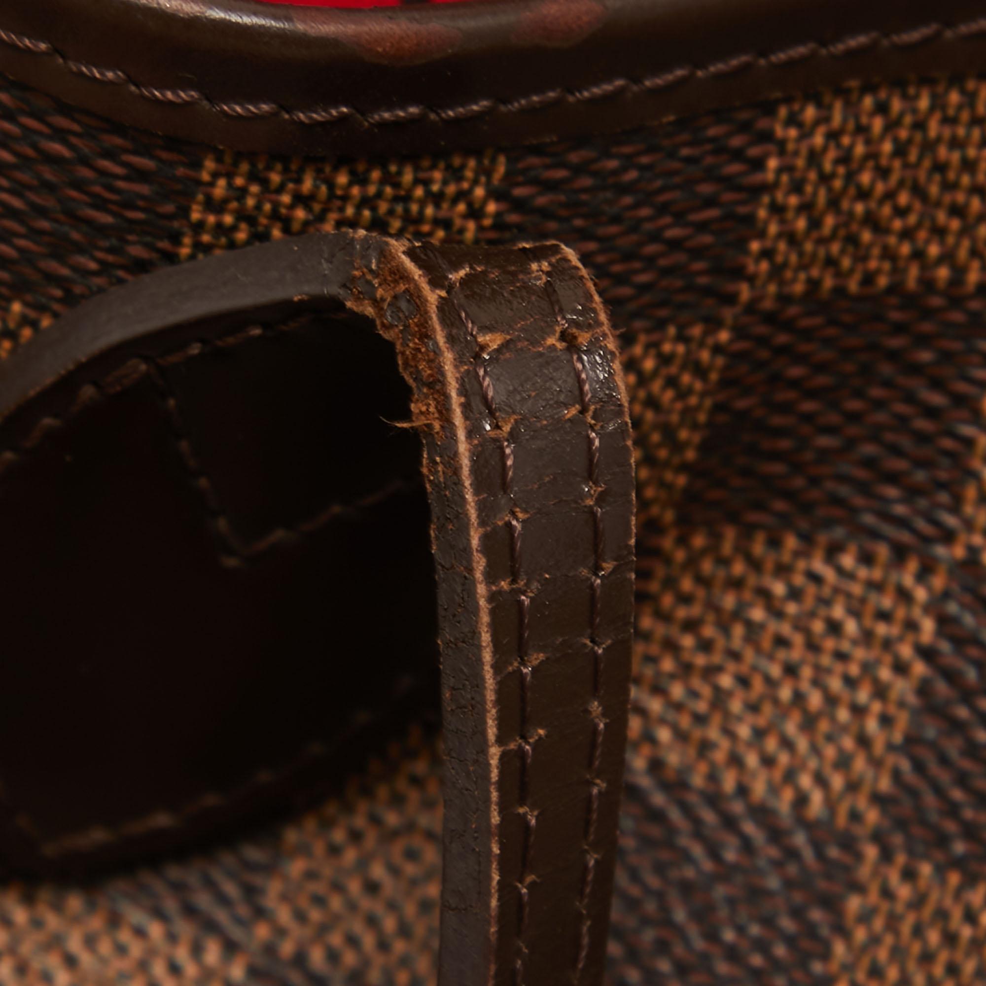 Louis Vuitton Damier Ebene Canvas Neverfull MM Bag 3