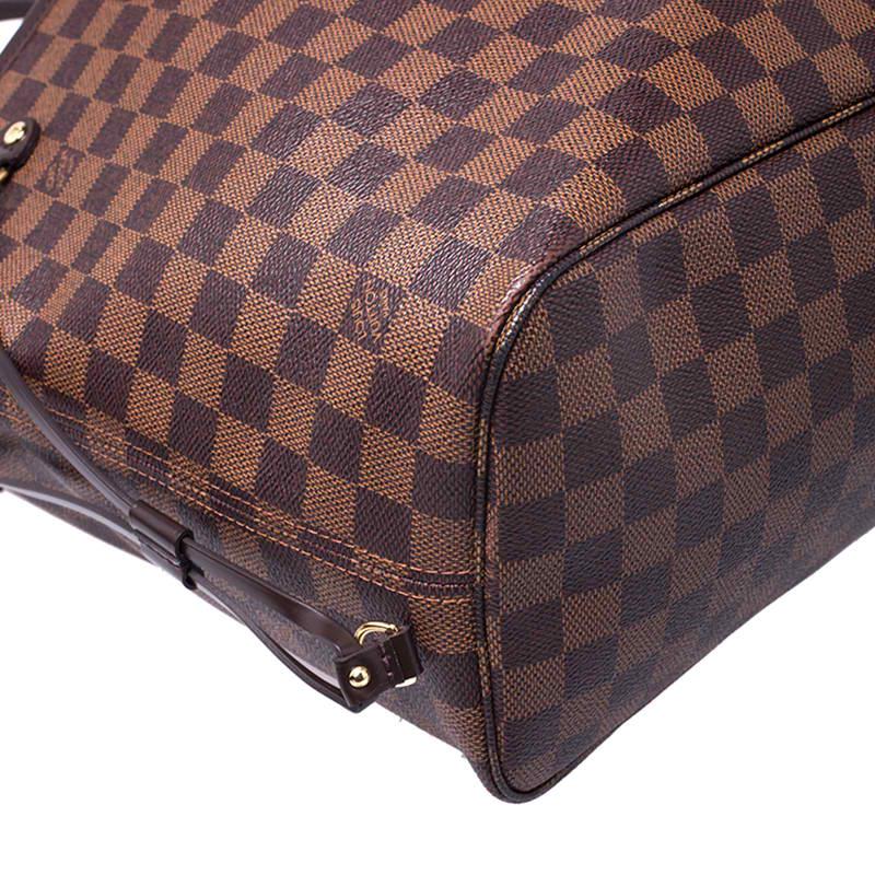 Louis Vuitton Damier Ebene Canvas Neverfull MM Bag 4