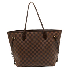 Louis Vuitton Damier Ebene Canvas Neverfull MM Bag