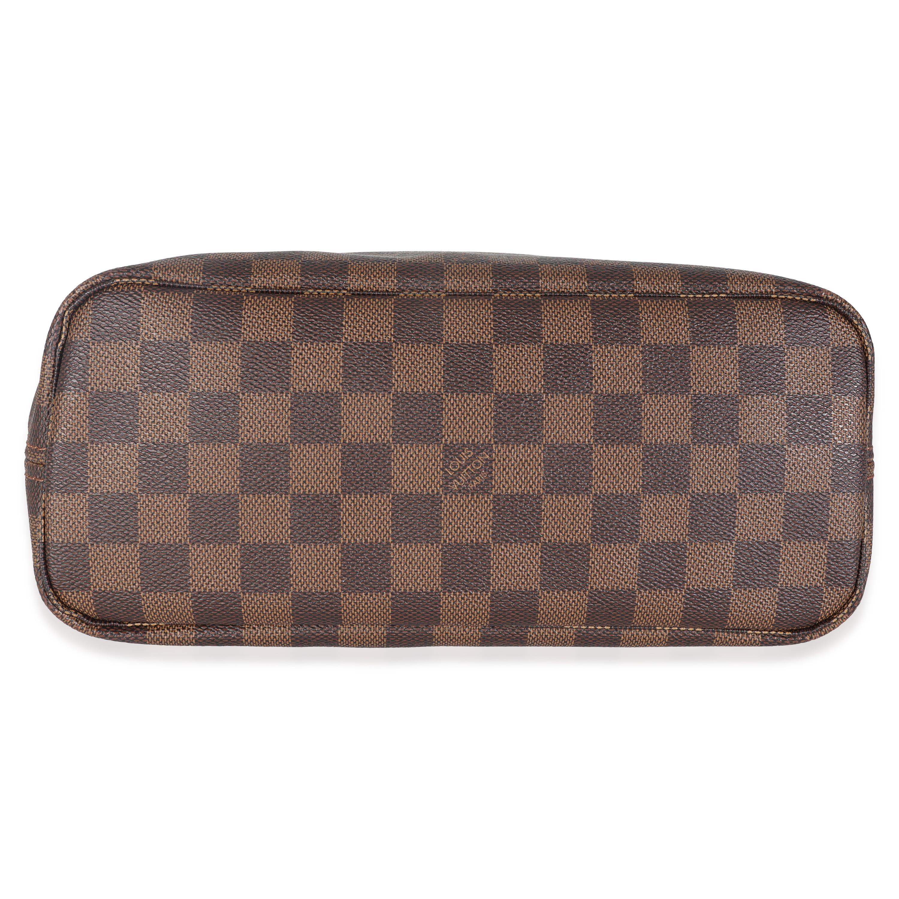 Louis Vuitton Damier Ebene Canvas Neverfull PM For Sale 4