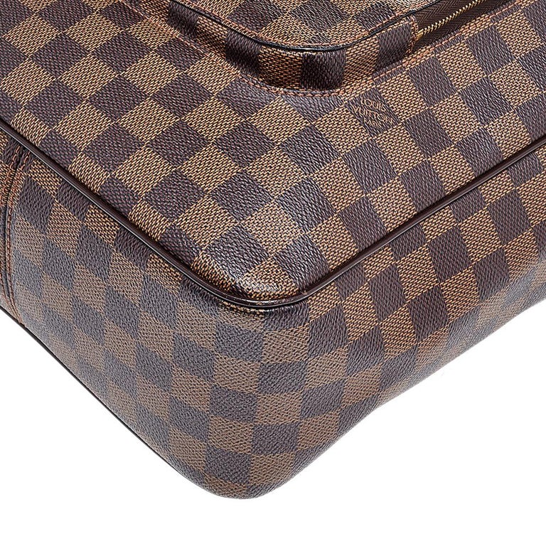 Louis Vuitton Olav MM Damier Ebene Hobo Bag For Sale at 1stDibs