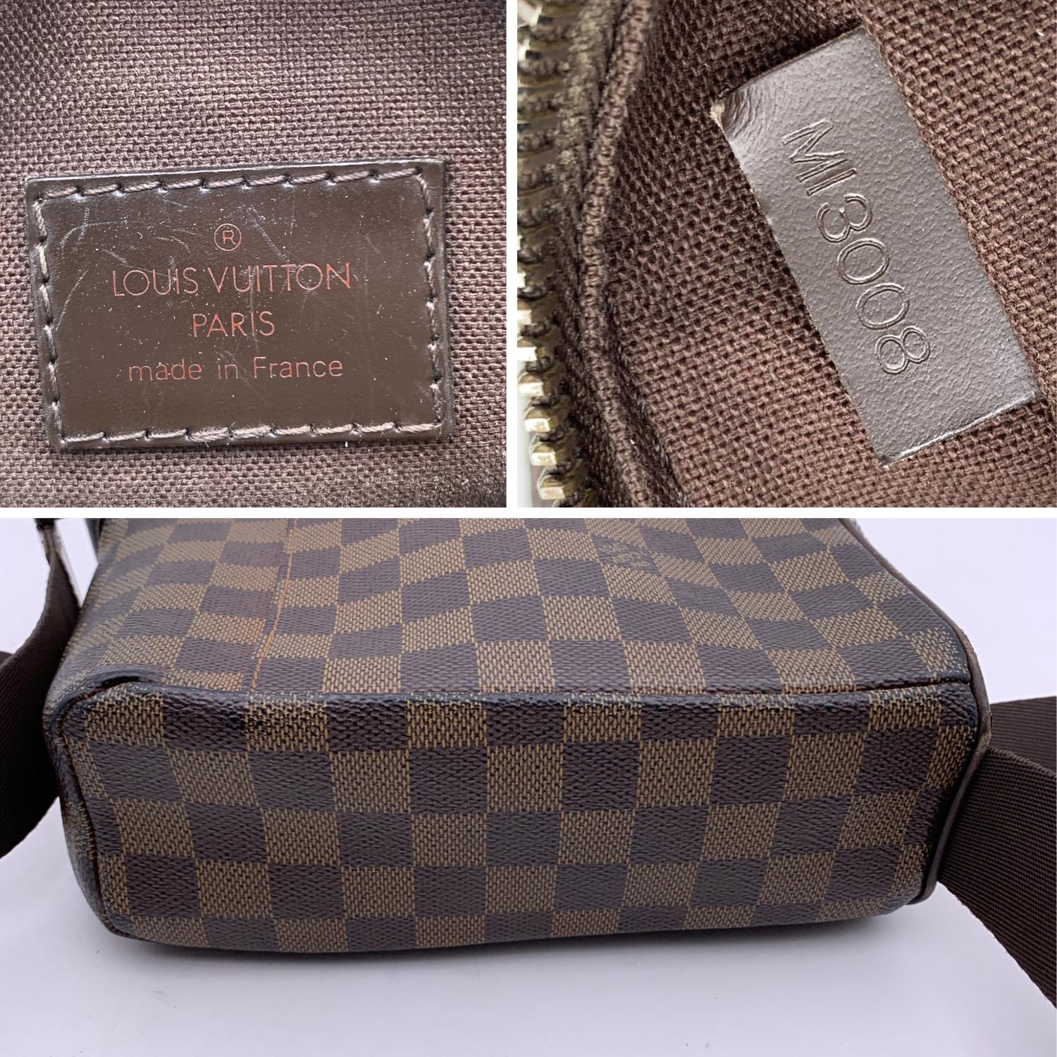 Women's or Men's Louis Vuitton Damier Ebene Canvas Olav PM Messenger Bag N41442