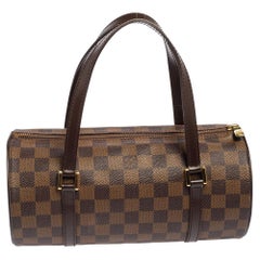 Louis Vuitton Damier Ebene Canvas Papillon 28 Bag