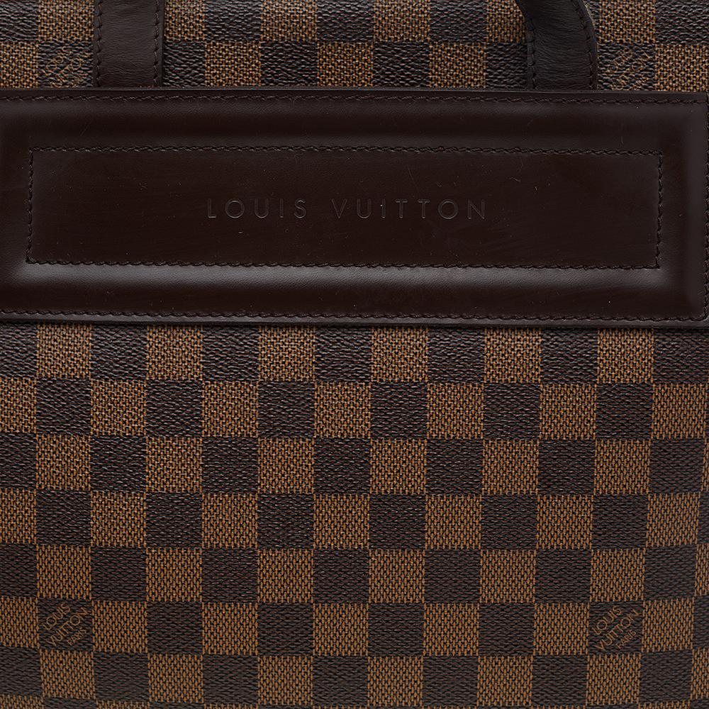 Louis Vuitton Damier Ebene Canvas Parioli PM Bag 4