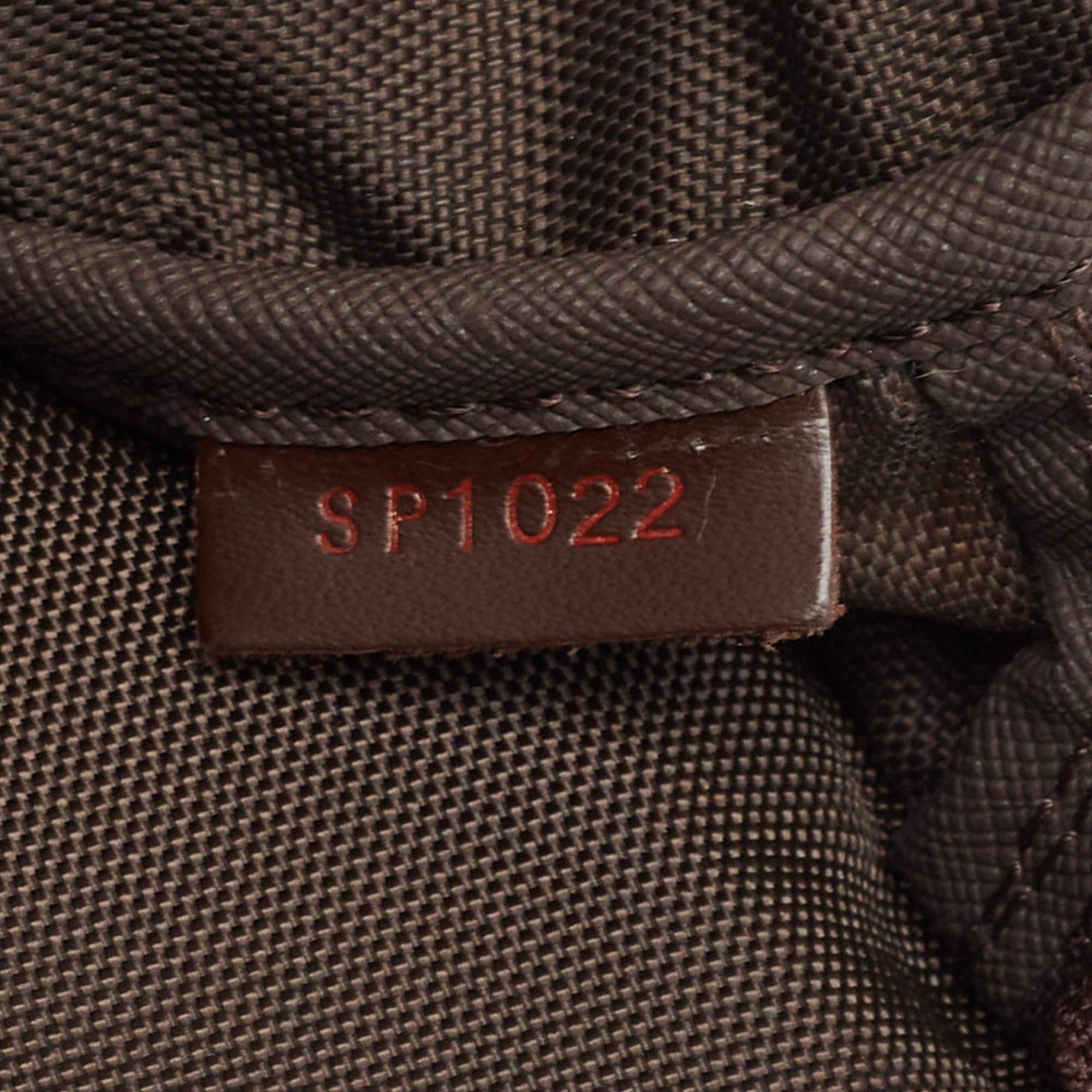 Louis Vuitton bagage Pegase 45 en toile damier ébène en vente 6