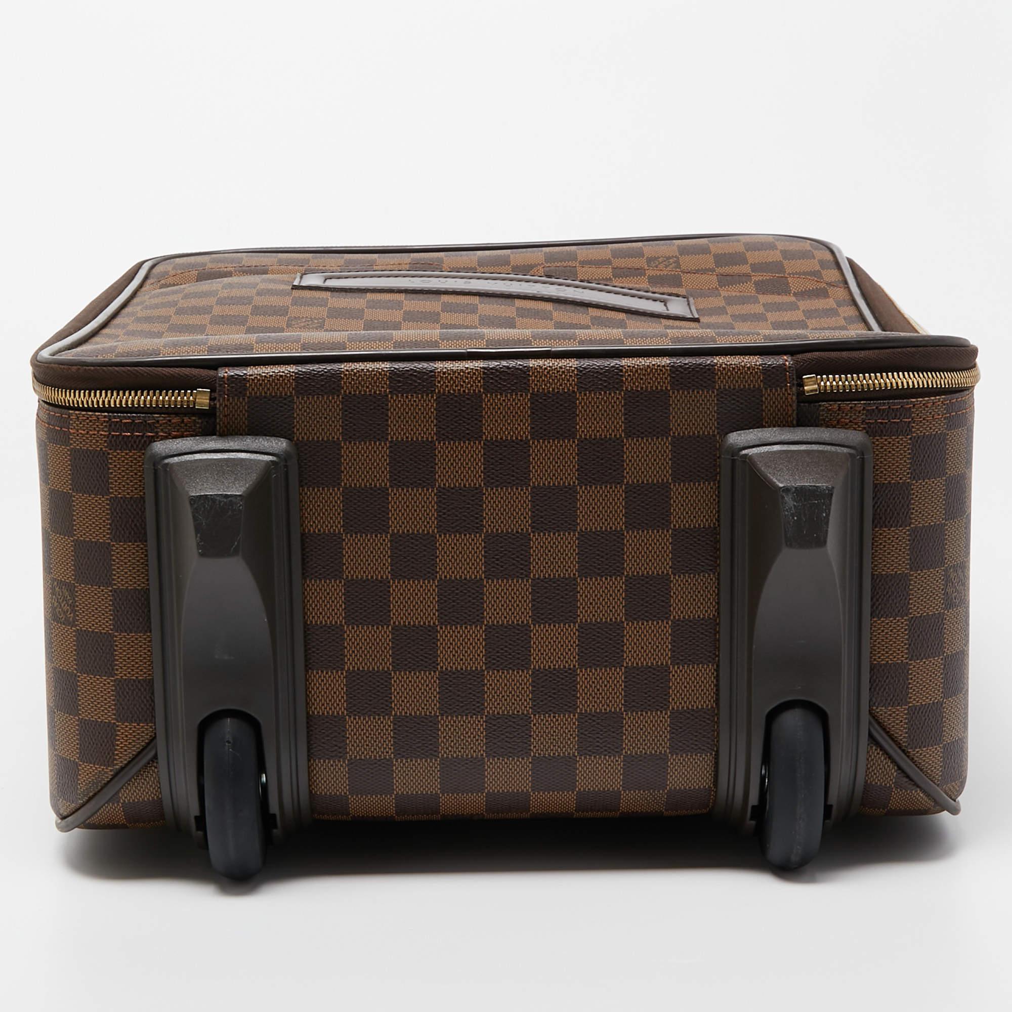Louis Vuitton Damier Ebene Canvas Pegase 45 Luggage 6