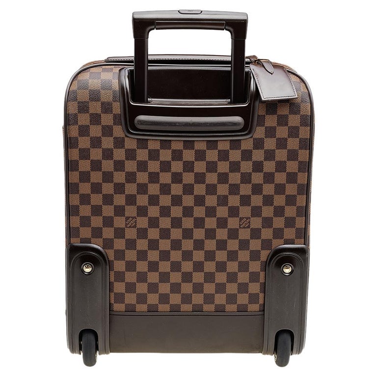 Louis Vuitton Damier Ebene Canvas Pegase 45 Luggage at 1stDibs