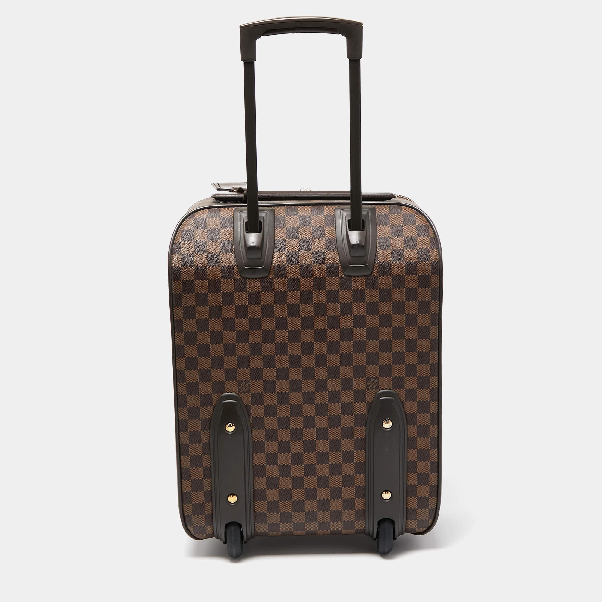 Louis Vuitton Damier Ebene Canvas Pegase 45 Luggage 1