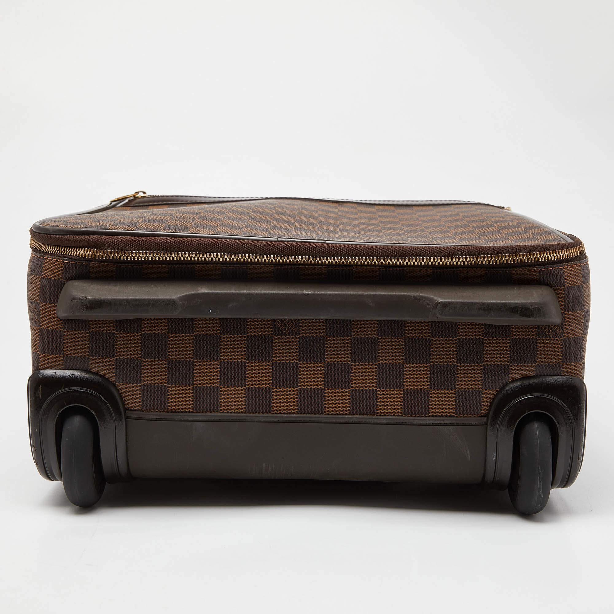 Louis Vuitton Damier Ebene Canvas Pegase 45 Luggage 1