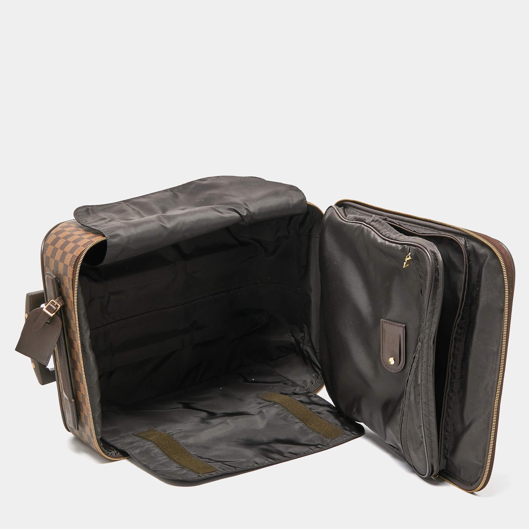 Louis Vuitton Damier Ebene Canvas Pegase 45 Luggage 3
