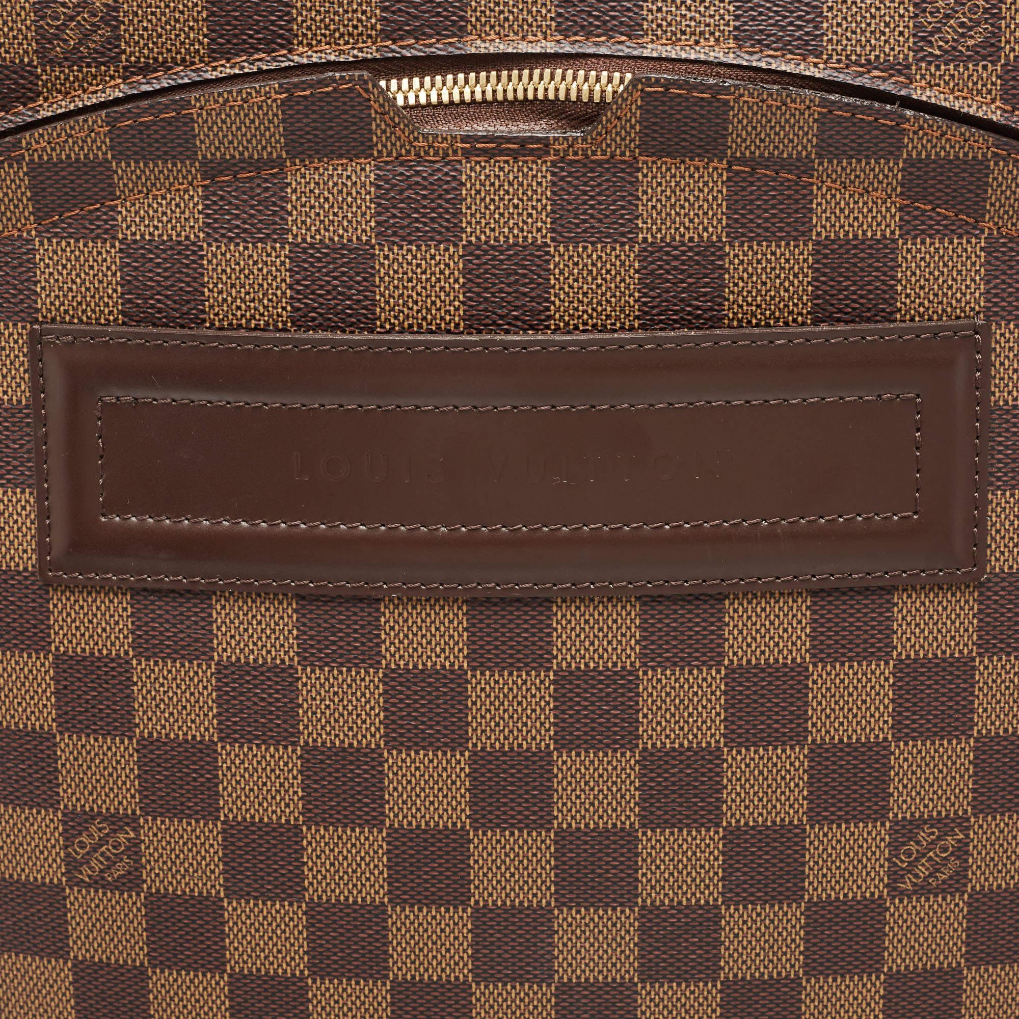 Louis Vuitton bagage Pegase 45 en toile damier ébène en vente 5