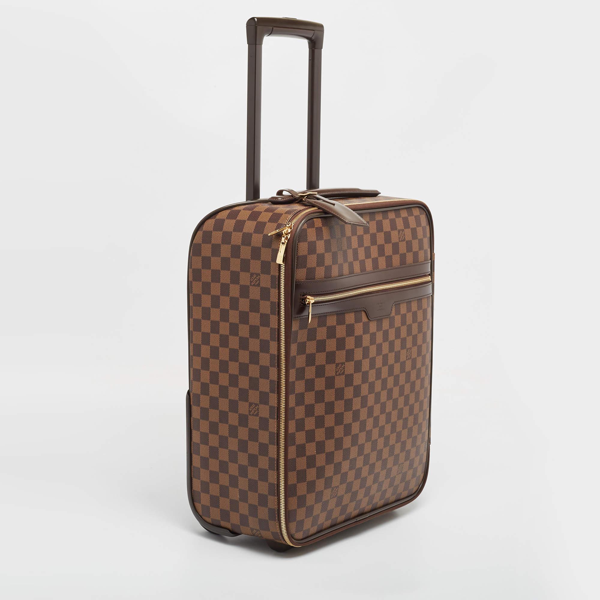 Louis Vuitton Damier Ebene Canvas Pegase 45 Luggage For Sale 5