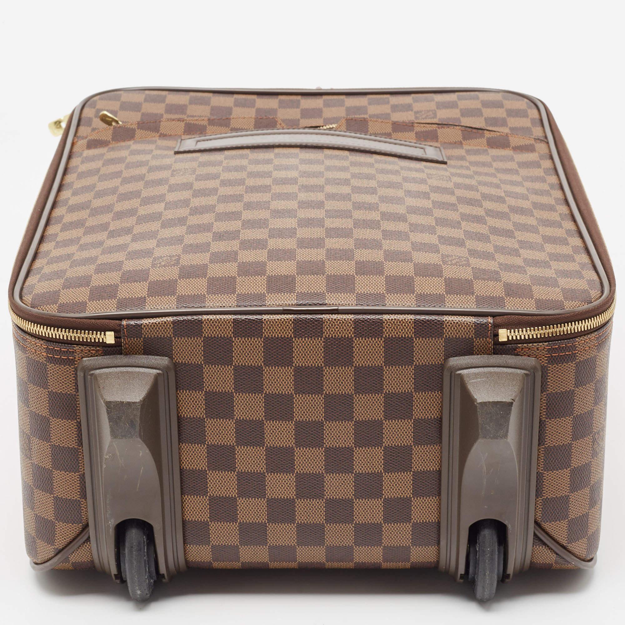 Louis Vuitton Damier Ebene Canvas Pegase 45 Luggage 4
