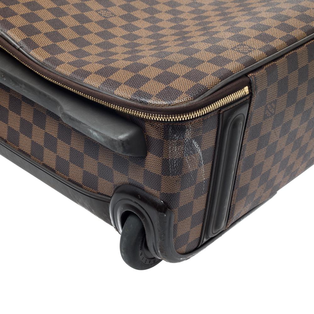 Louis Vuitton Damier Ebene Canvas Pegase 55 Lugagge In Good Condition In Dubai, Al Qouz 2