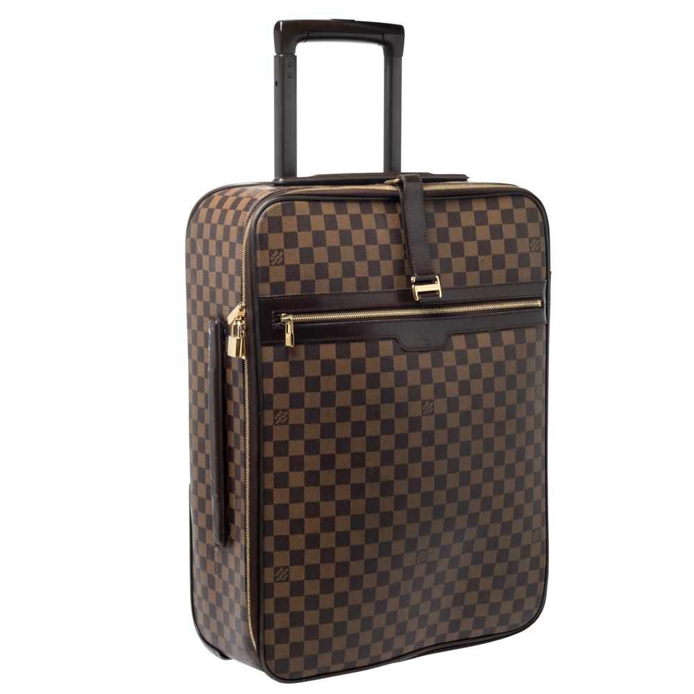 Louis Vuitton Damier Ebene Canvas Pegase 55 Lugagge 2