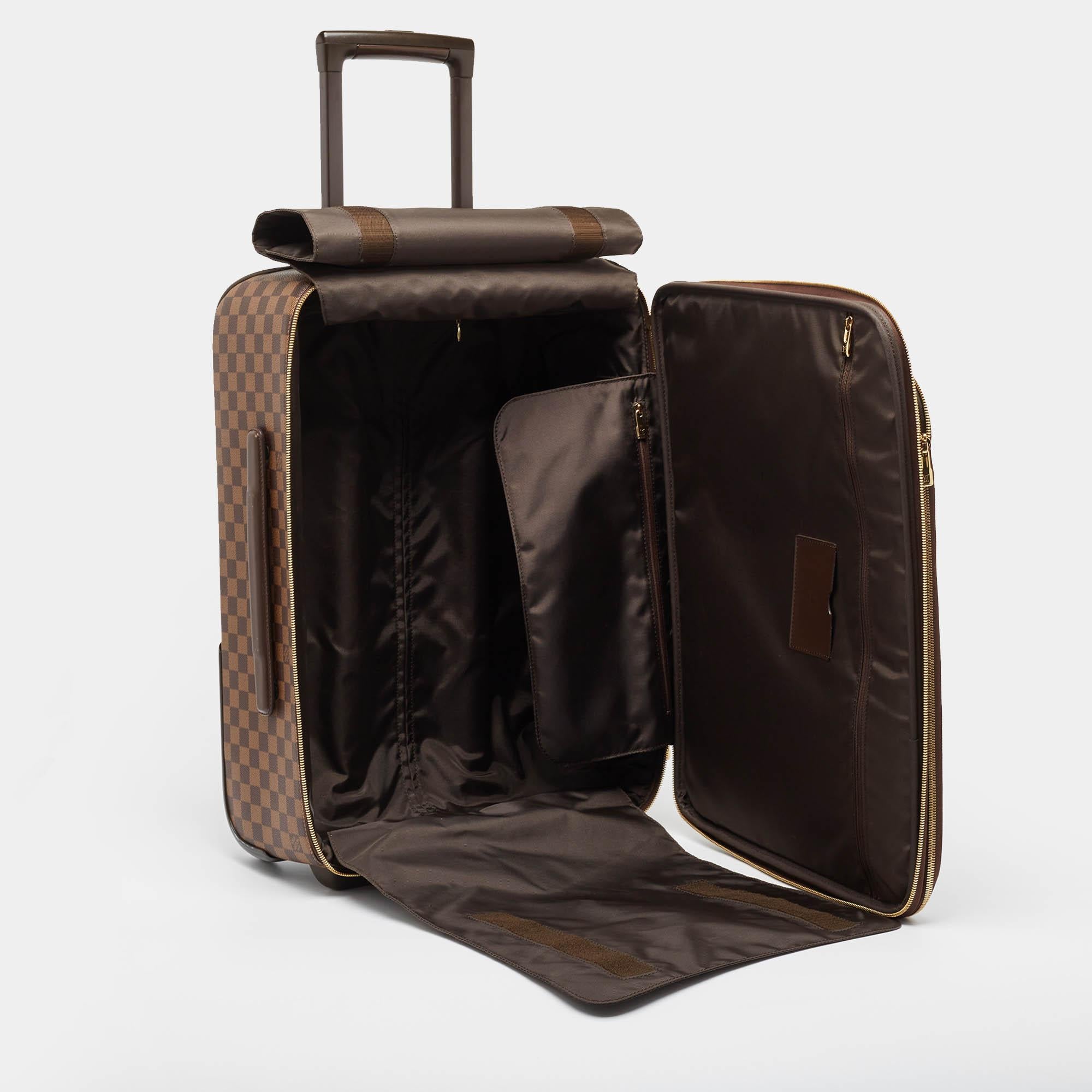 Louis Vuitton Damier Ebene Canvas Pegase 55 Luggage 9