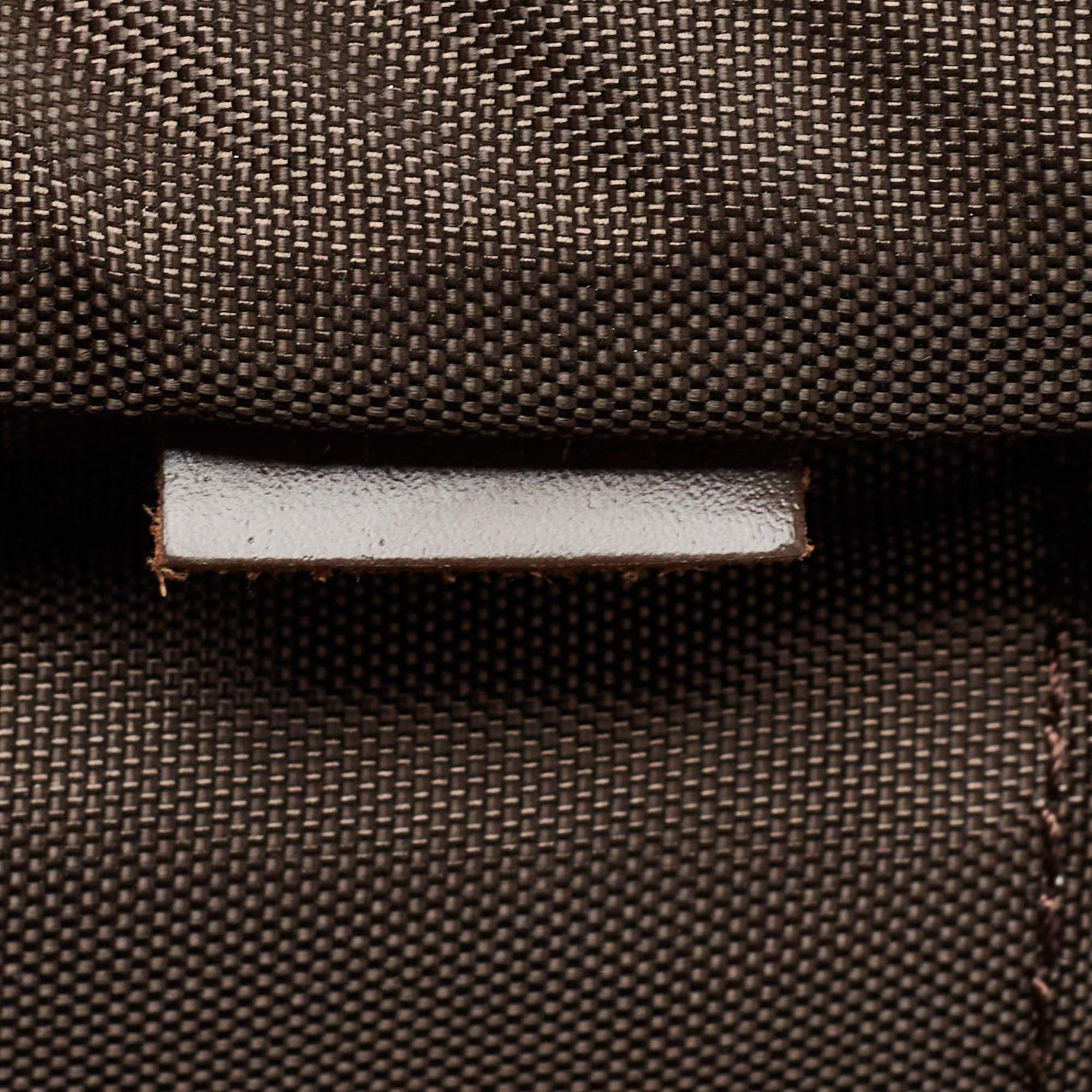 Louis Vuitton Damier Ebene Canvas Pegase 65 Gepäckstücke aus Segeltuch im Angebot 6