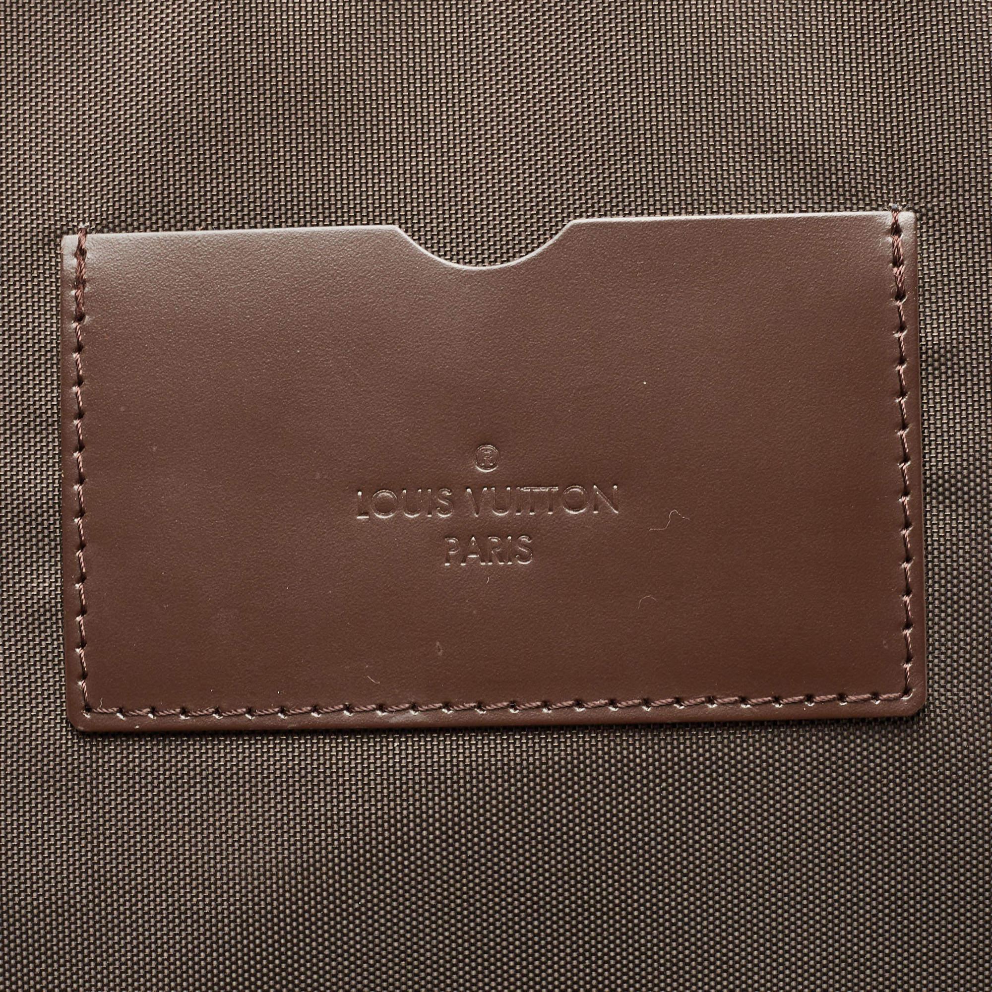 Louis Vuitton Damier Ebene Canvas Pegase 65 Gepäckstücke aus Segeltuch im Angebot 7