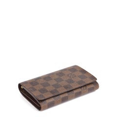 Louis Vuitton DAMIER EBENE CANVAS PORTE BILLETS TRESOR WALLET