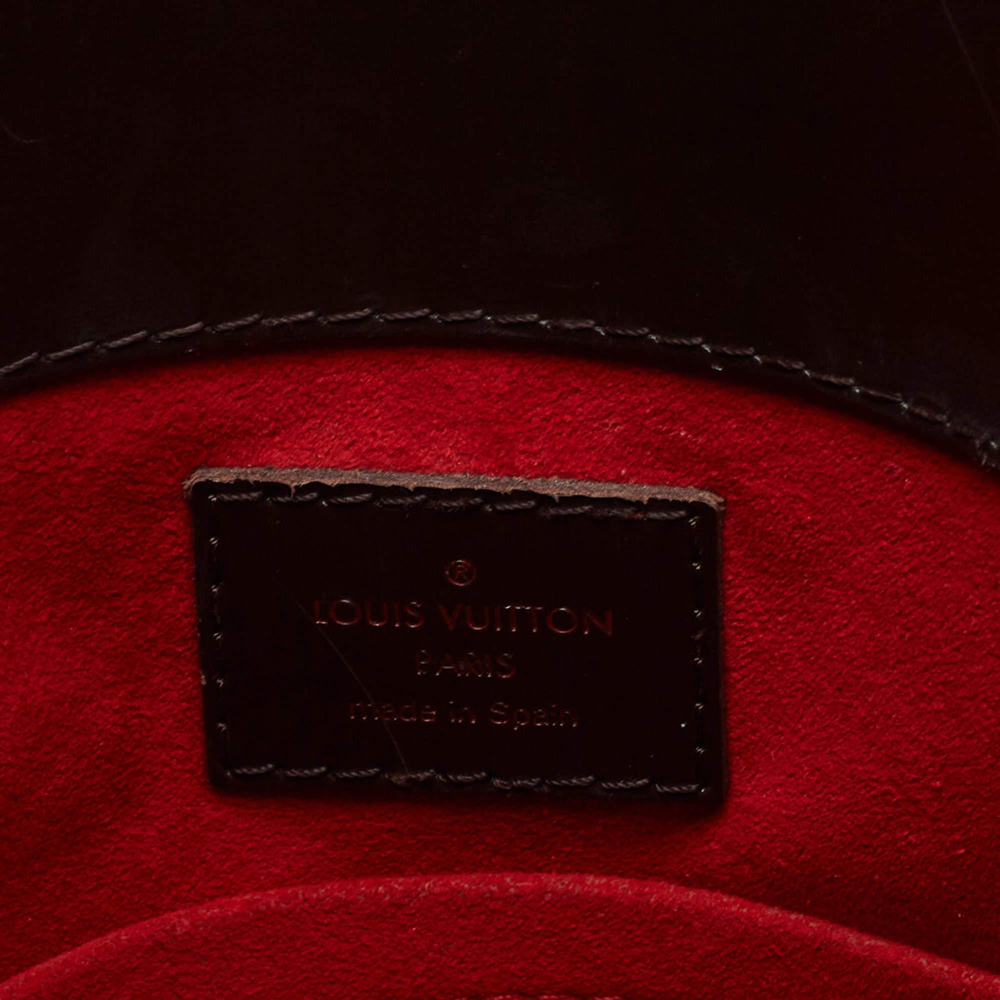 Louis Vuitton Damier Ebene Canvas Rivoli MM Bag 12