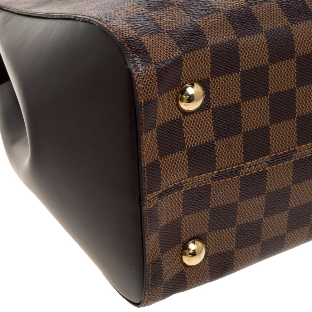 Louis Vuitton Damier Ebene Canvas Rivoli MM Bag 1