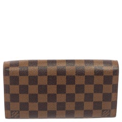 Louis Vuitton Damier Ebene Canvas Rosebery Wallet