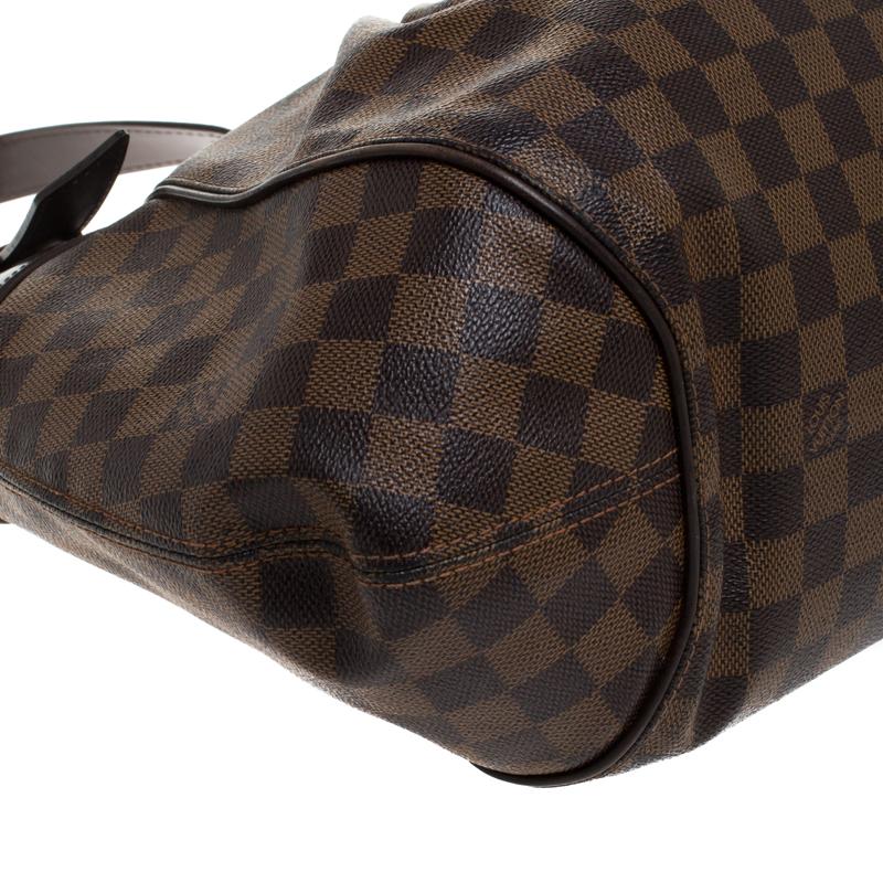 Louis Vuitton Damier Ebene Canvas Sistina GM Bag 5