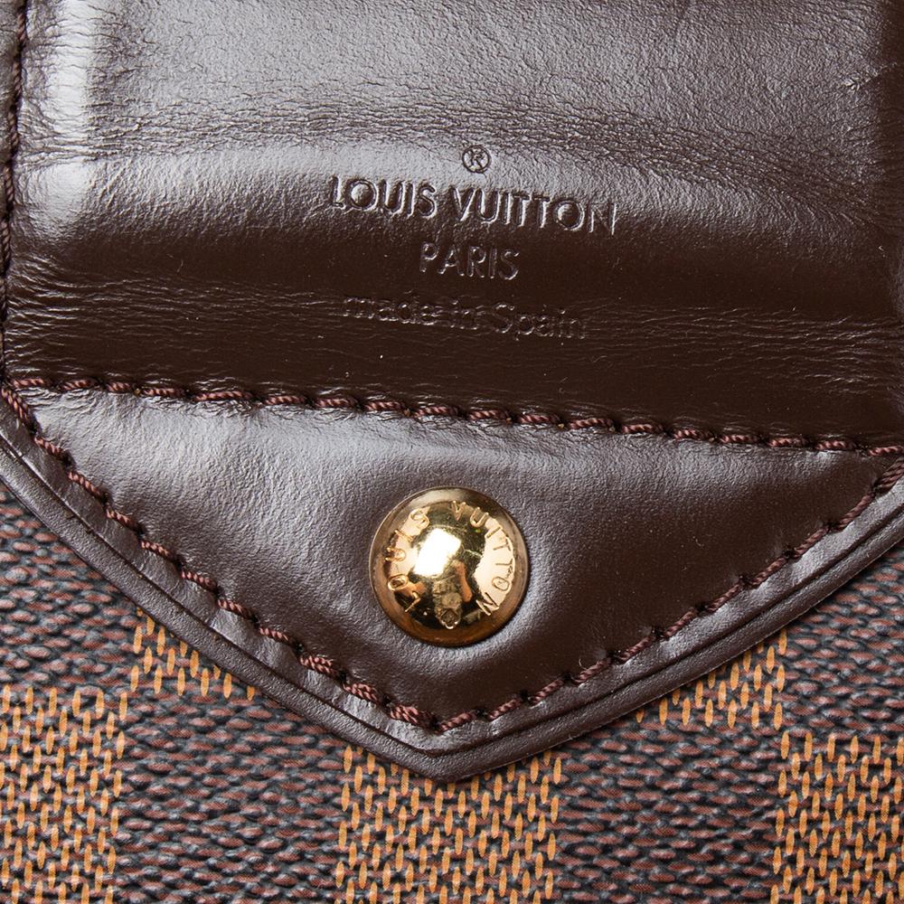 Louis Vuitton Damier Ebene Canvas Sistina GM Bag 5