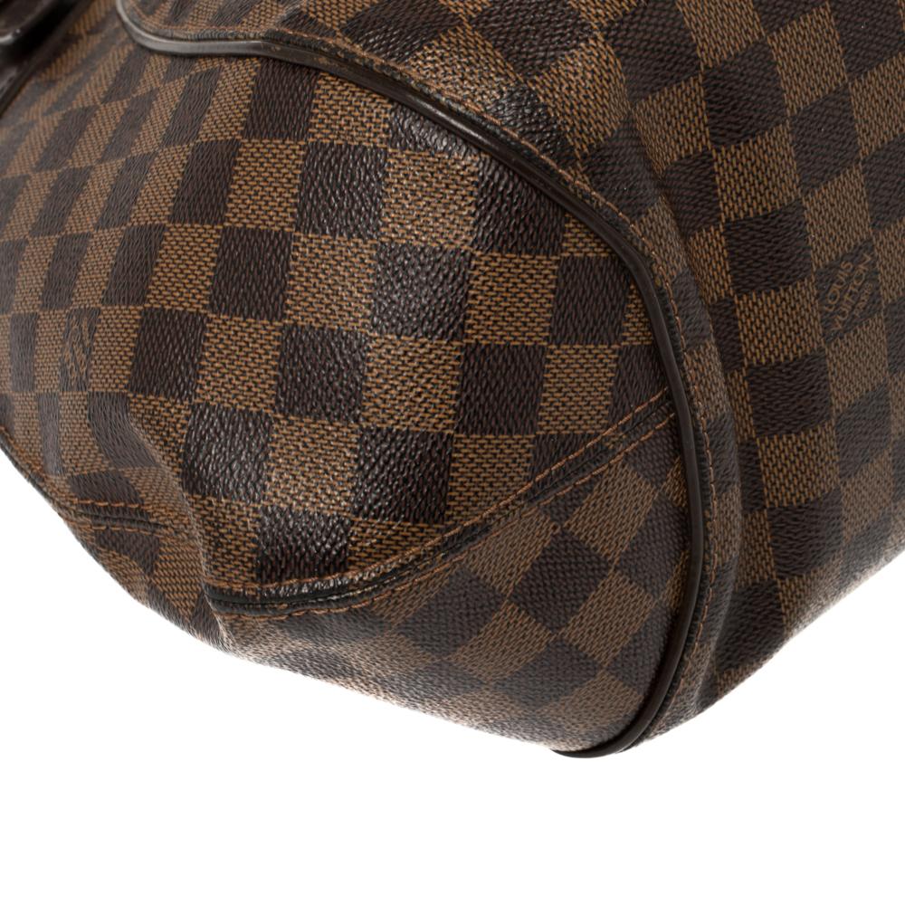 Louis Vuitton Damier Ebene Canvas Sistina GM Bag 2