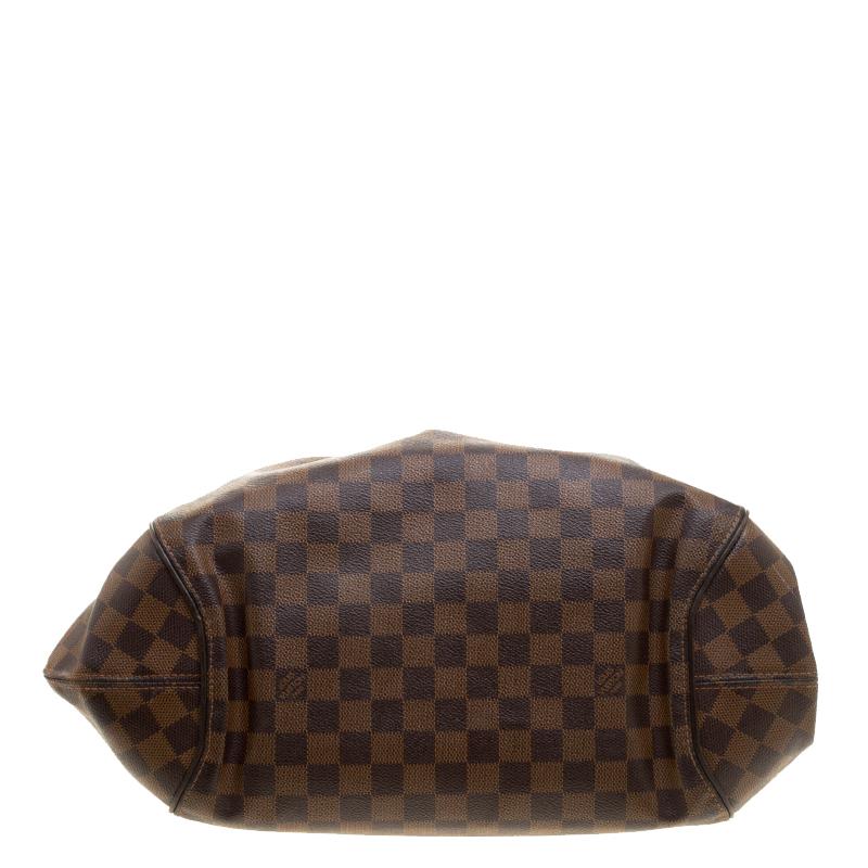 Women's Louis Vuitton Damier Ebene Canvas Sistina GM Bag