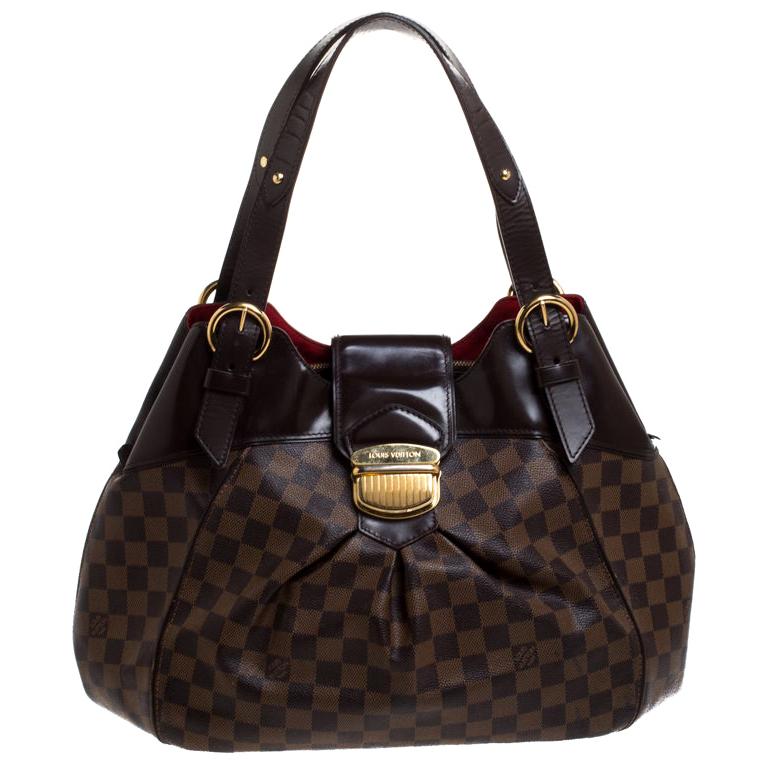 Louis Vuitton Sistina MM Damier Ebene Canvas Shoulder Bag For Sale at  1stDibs  louis vuitton damier ebene sistina mm, lv sistina mm, damier  canvas louis vuitton