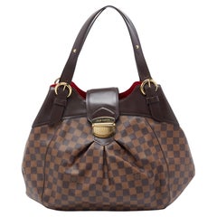 Damier Ebene Sistina GM-Tasche aus Segeltuch von Louis Vuitton